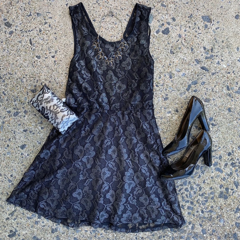 Express size medium black dress